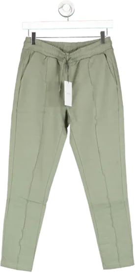 ARNE Sage Green Jersey Slim Fit Joggers BNWT UK 8 Short