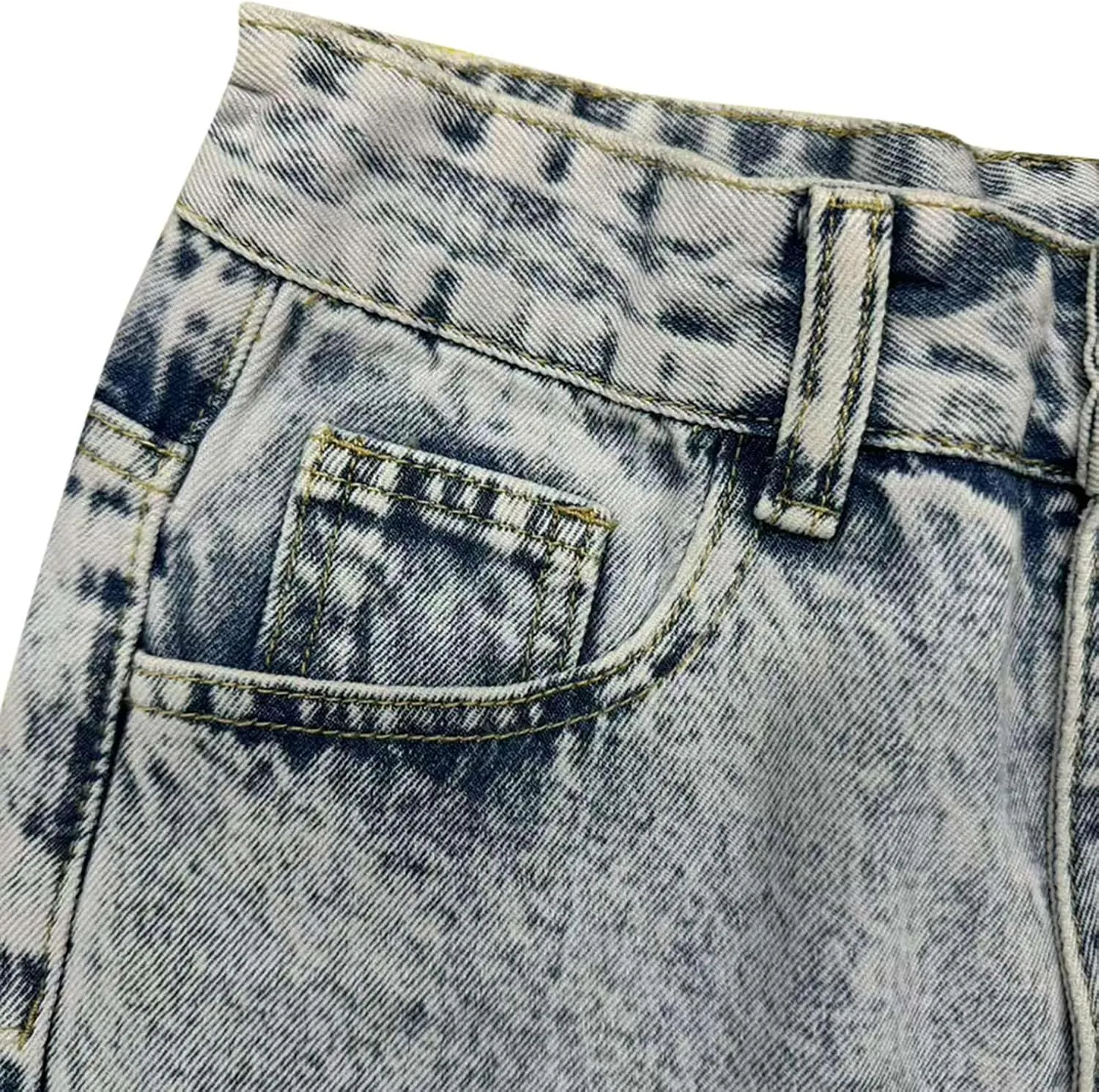 Girls Bow Jeans, Embroidered Cute Bow Baggy Y2k Barrel Jeans Low Rise Wide Leg Boyfriend Denim Pants for Women