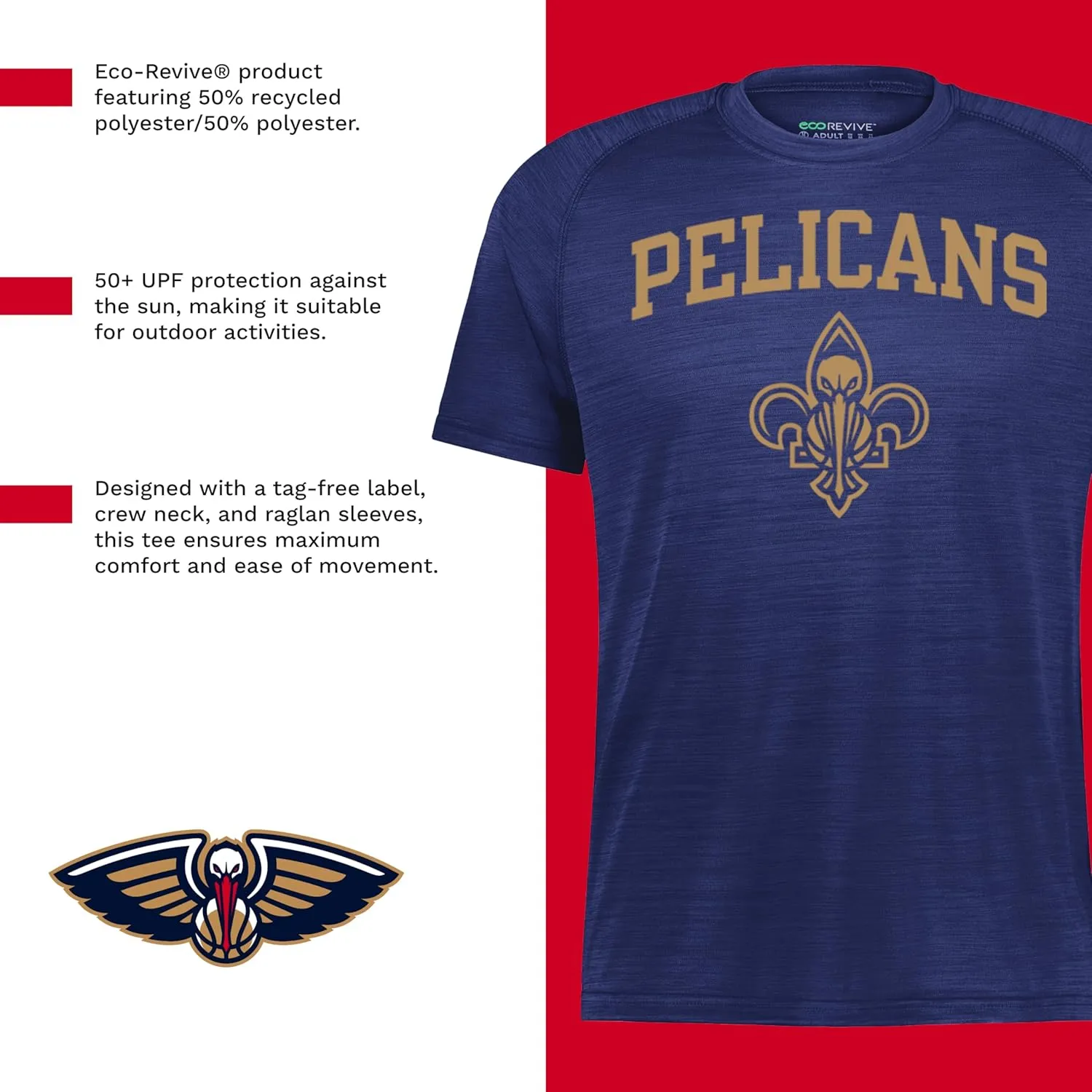 Holloway NBA All-Pro Tee - Lightweight Basketball T-Shirt, Perfect for Athletes