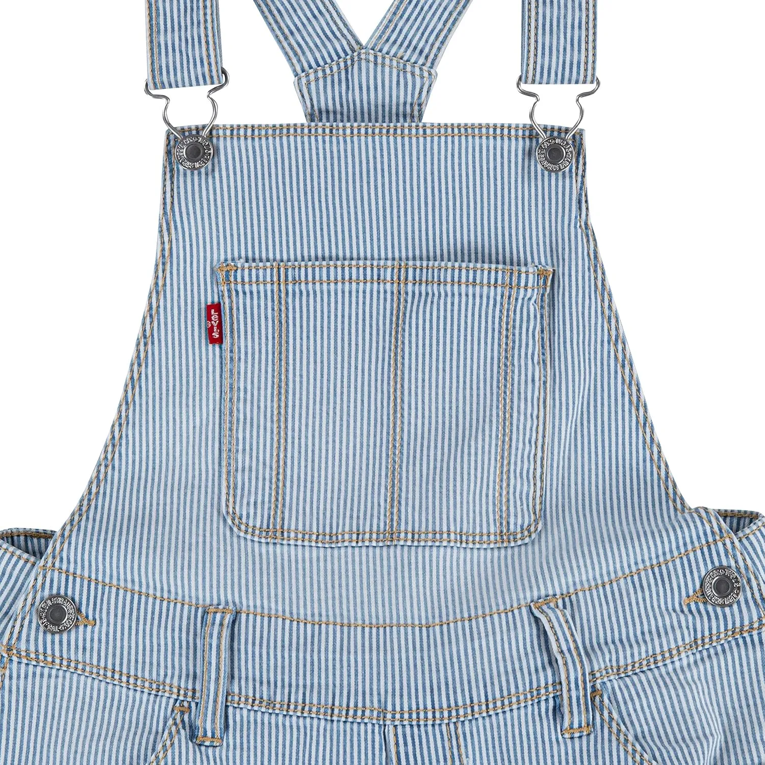 Levi's baby-girls And Baby Denim Shortall
