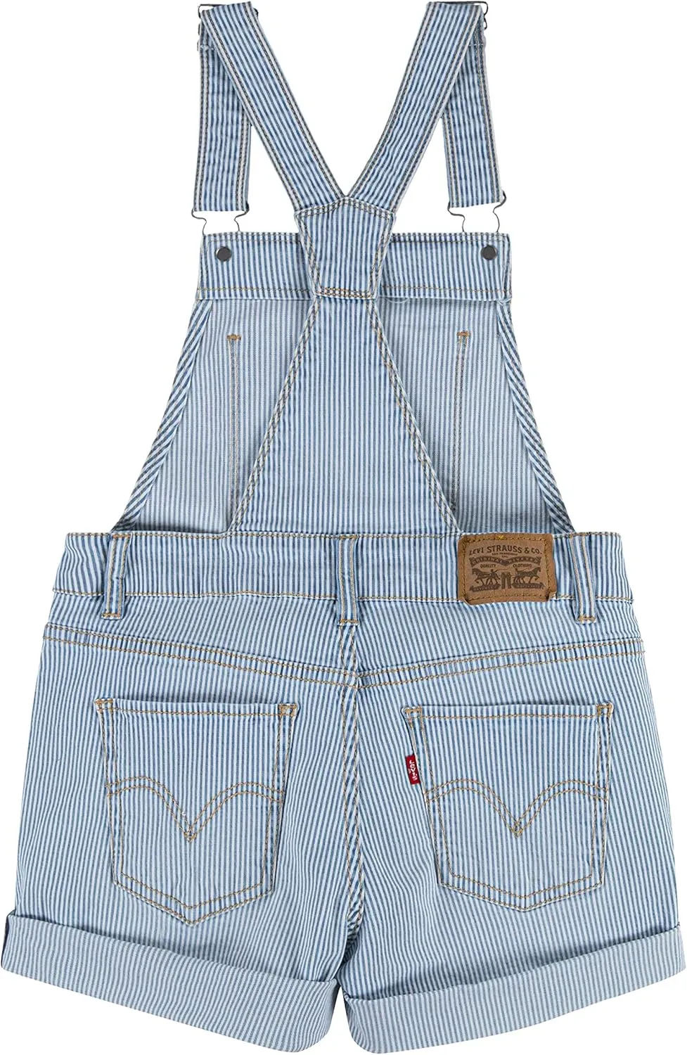 Levi's baby-girls And Baby Denim Shortall