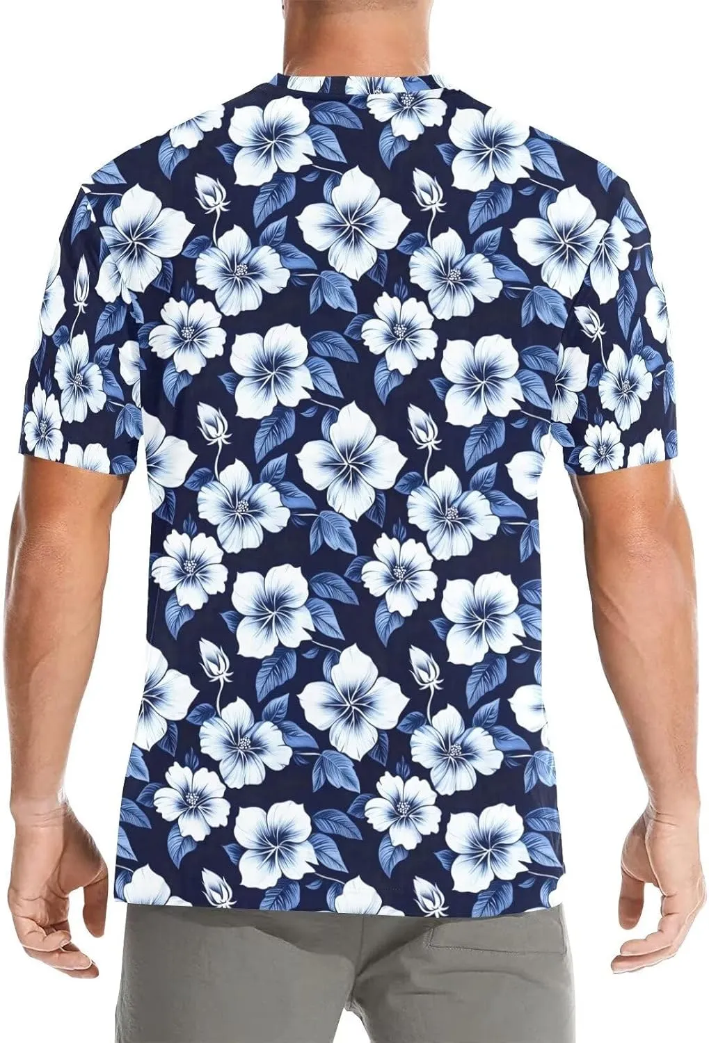 Men's Crew Neck T-Shirts Funny Summer Short Sleeve Casual Tee Shirt for Sports Volleyball Basketball Size S-3XL