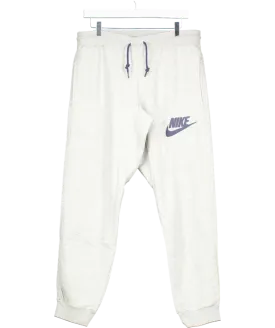 Nike Air Grey Fleece Logo Track Pants 727369  UK L