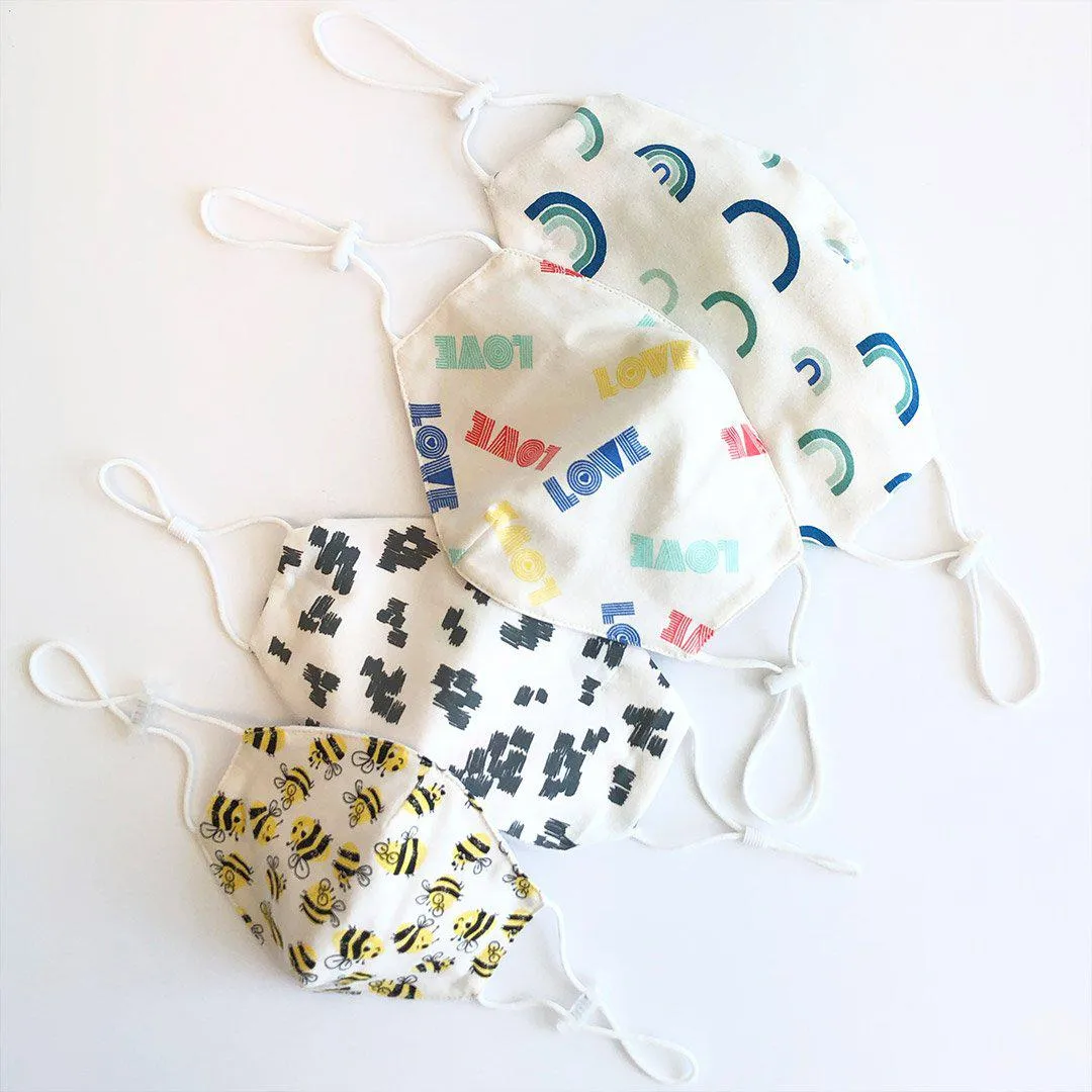 Outlet - The Bonnie Mob Child Facemask - Rainbow