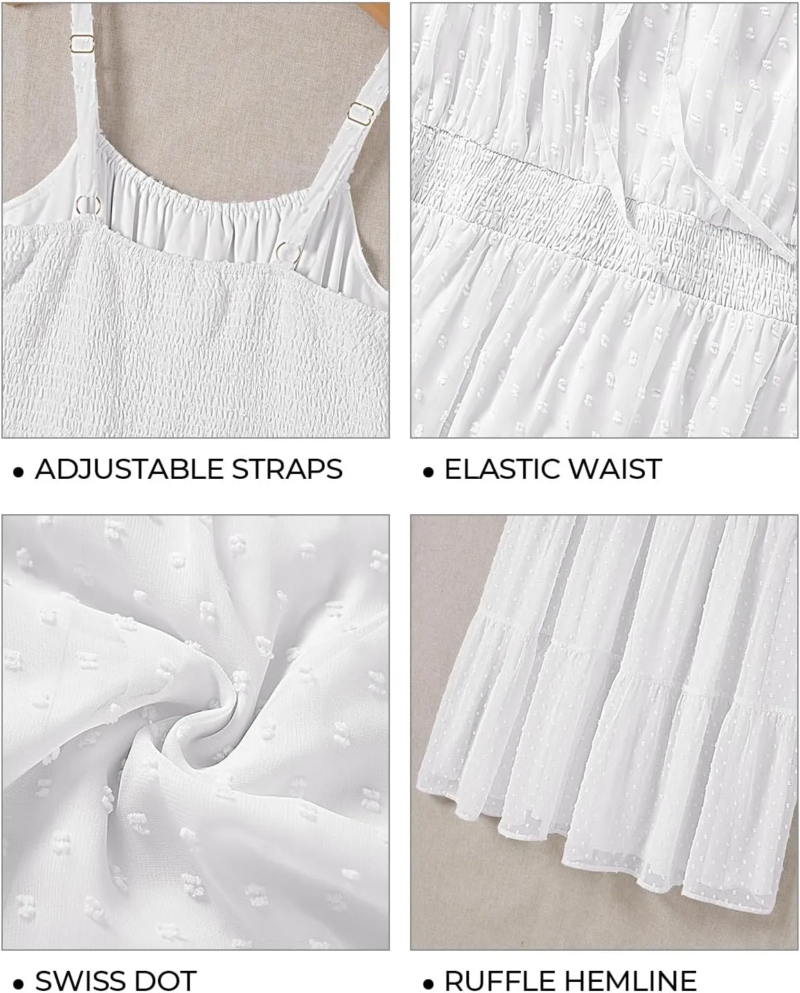 Plus Size Summer Dresses - Boho Maxi Sundress with Pockets Spaghetti Strap Long Casual Sun Dress for Vacation and Beach
