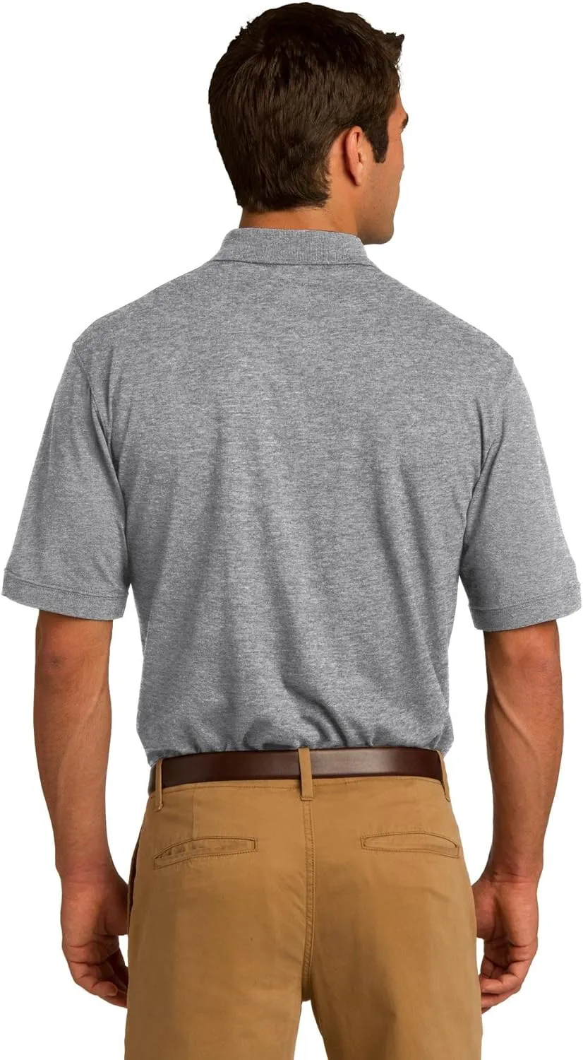 Port and Company 55 Ounce Jersey Knit Pocket Polo (KP55P)