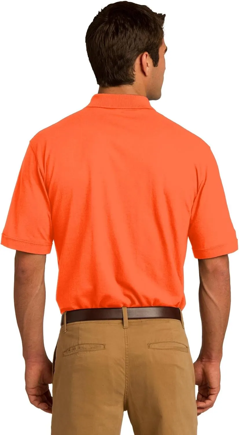 Port and Company 55 Ounce Jersey Knit Pocket Polo (KP55P)