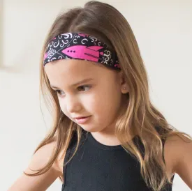 "Fleur-de-Liftoff" Rockets Headband - Child "Fleur-de-Liftoff" Rockets Headband - Child