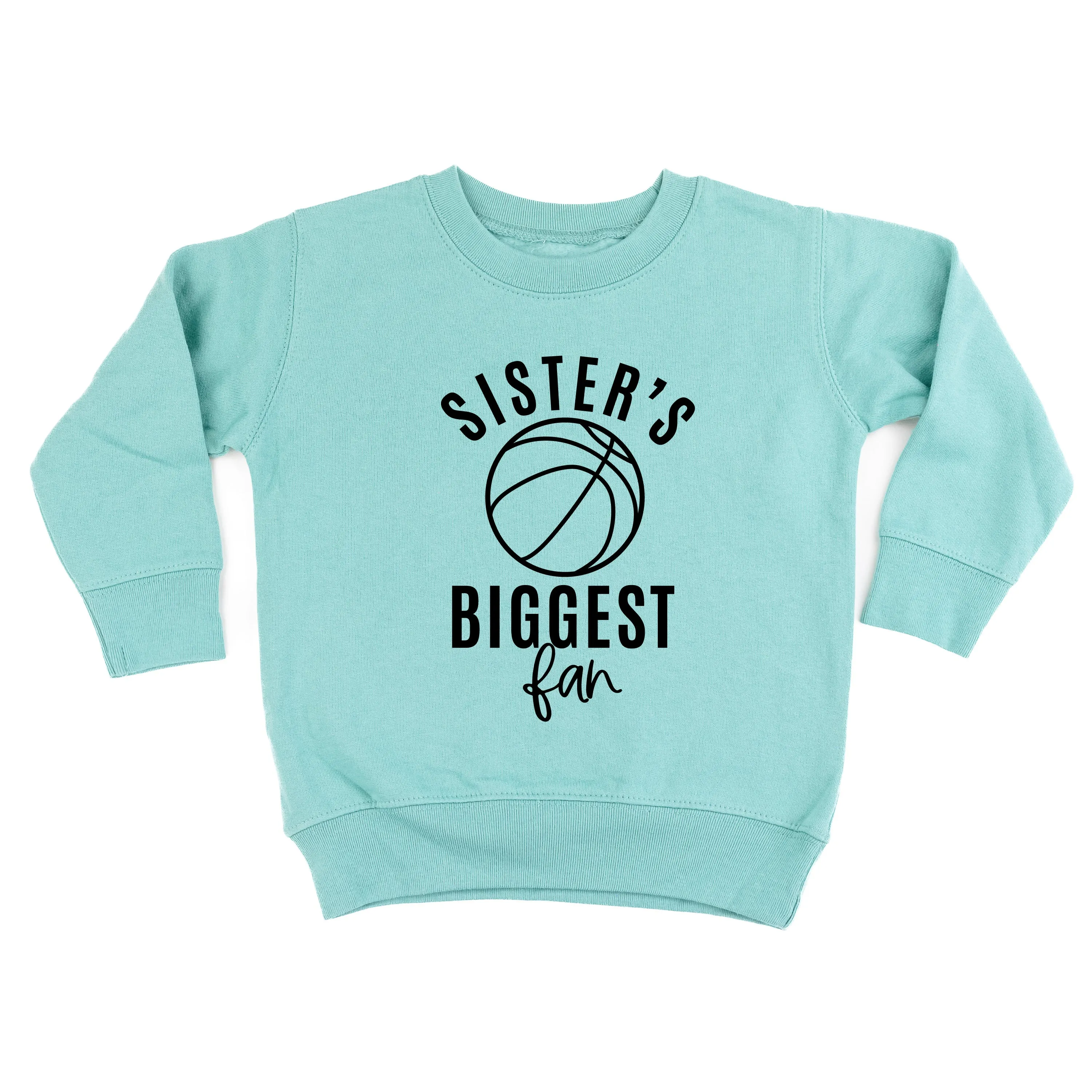 Sister's Biggest Fan - (Basketball) - Child Sweater