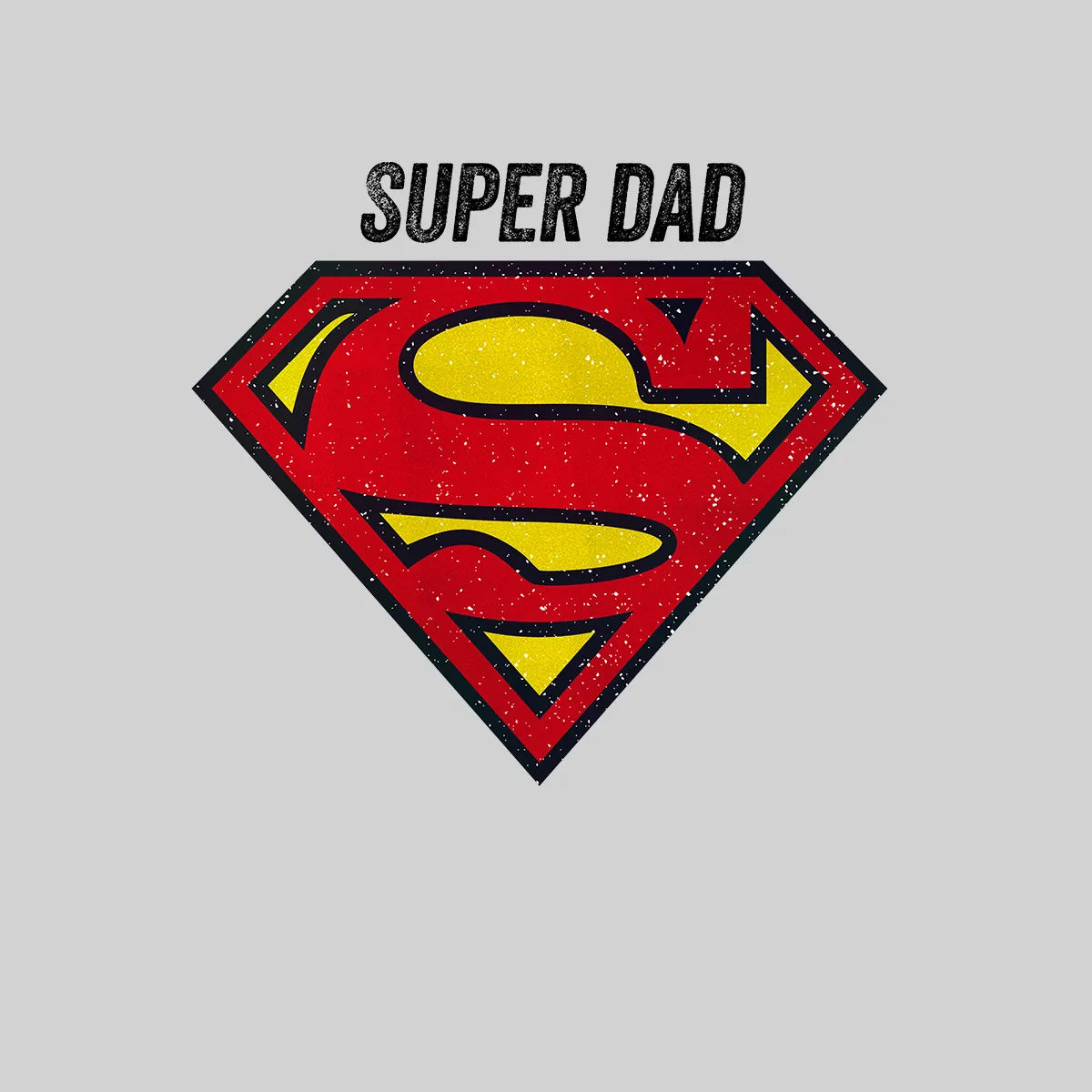 Super Dad Retro Superman DC Comix Action Hero Unisex Tank Top