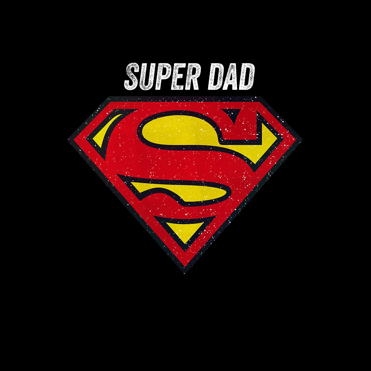Super Dad Retro Superman DC Comix Action Hero Unisex Tank Top