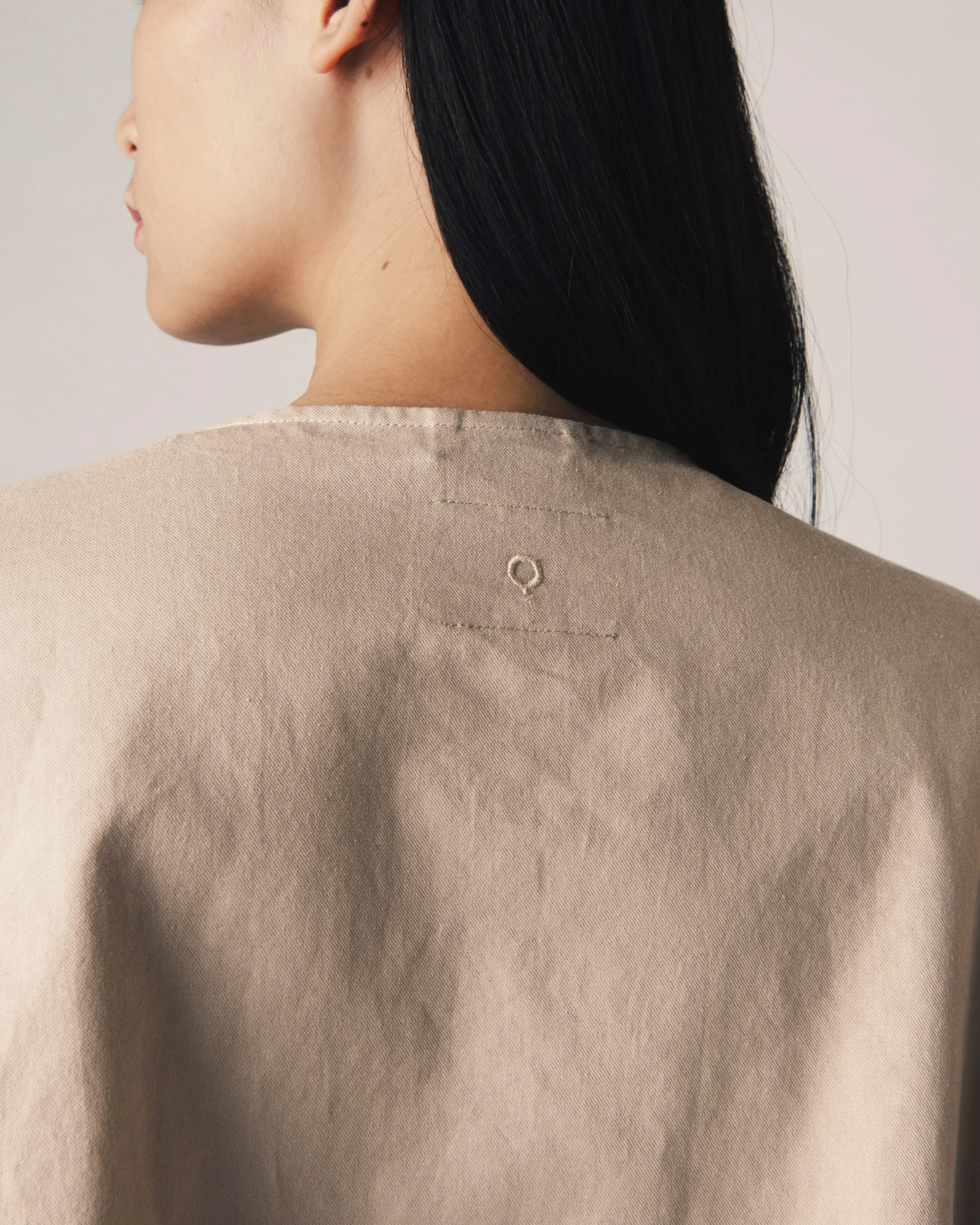 Unisex: The Cropped Jacket (Khaki)