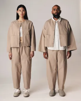 Unisex: The Cropped Jacket (Khaki)